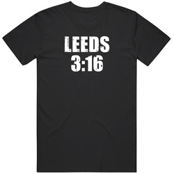 Leeds 3:16 Stone Cold Steve Austin Wrestling Parody Mens Soft Cotton Tee T Shirt