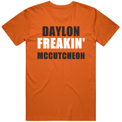 Daylon Mccutcheon Freakin Sports Football Cleveland Mens Soft Cotton Tee T Shirt