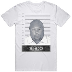 Kirby Puckett Famous Sports Star Mugshot Police Department Mens Soft Cotton Tee T Shirt