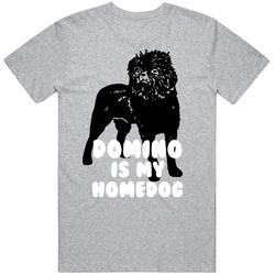 Domino Is My Homedog Dog Affenpinscher Mens Soft Cotton Tee T Shirt