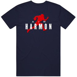Air Duron Harmon New England Football Player Fan Parody Mens Soft Cotton Tee T Shirt