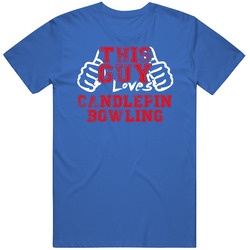 This Guy Thumbs Candlepin Bowling Favorite Sport Mens Soft Cotton Tee T Shirt