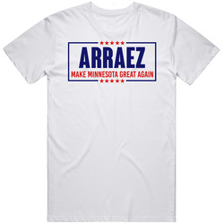 Luis Arraez Make Minnesota Baseball Great Again Fan Mens Soft Cotton Tee T Shirt