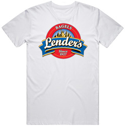 Lenders Bagels Bread Company Mens Soft Cotton Tee T Shirt