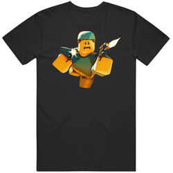 Roblox Arsenal Character Video Game Gamer Mens Soft Cotton Tee T Shirt