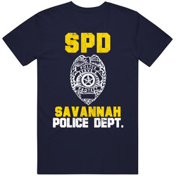 Savannah Police Department Spd Officer Inspired Custom City Unisex Mens Soft Cotton Tee T Shirt