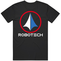 Robotech Anime Mens Cotton Classic T Shirt