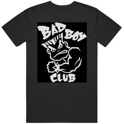 Black Bad Boy Club Mens Cotton Classic T Shirt