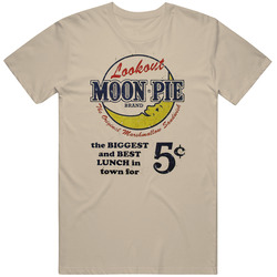 Moon Pie Mens Cotton Classic T Shirt