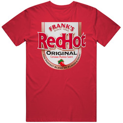 Franks Red Hot Halloween Costume Mens Cotton Classic T Shirt