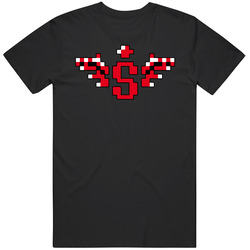 Contra Spread Gun Video Game Mens Cotton Classic T Shirt