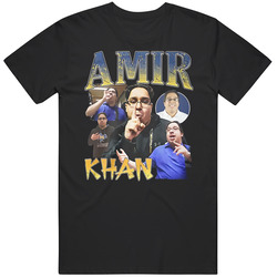 Amir Khan Rap Style Mens Cotton Classic T Shirt