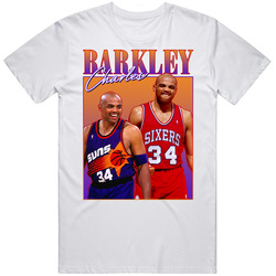 Charles Barkley 90s Style Mens Cotton Classic T Shirt