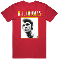 Country Rock Legend Music Bj Thomas Mens Cotton Classic T Shirt
