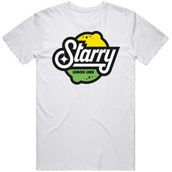 Starry Lemon Lime Soda Sprite Mens Cotton Classic T Shirt