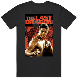 The Last Dragon Poster 80s Movie Mens Cotton Classic T Shirt