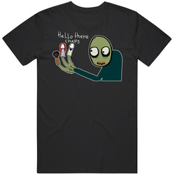 Salad Fingers Rusty Spoons Mens Cotton Classic T Shirt
