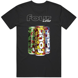 Four Loko Alcohol Beer Fruit Flavor Mens Cotton Classic T Shirt