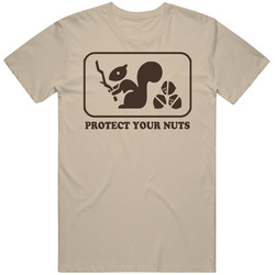 Protect Your Nuts Funny Gone Girl Popular Movie Mens Cotton Classic T Shirt