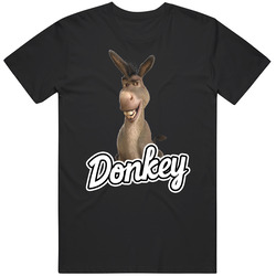 Donkey Shrek Best Movie Character Mens Cotton Classic T Shirt