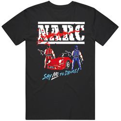 Narc Arcade Retro Video Game Mens Cotton Classic T Shirt