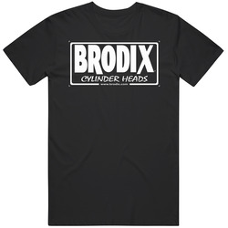 Brodix Cylinder Heads Performance Parts Racing Logo Mens Cotton Classic T Shirt