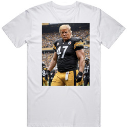 Trump Steelers 47 President Mens Cotton Classic T Shirt
