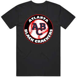 Atlanta Black Crackers Negro Baseball Team Retro Mens Cotton Classic T Shirt