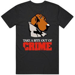 Take A Bite Out Of Crime Mcgruff The Crime Cool Mens Cotton Classic T Shirt