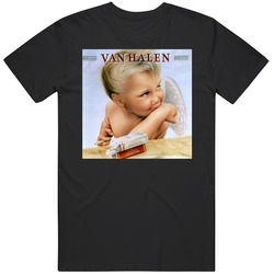 Baby Angel Van Halen Album Mens Cotton Classic T Shirt