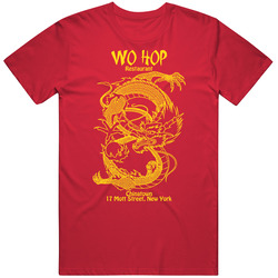 Wo Hop Chinese Restaurant Popular Mens Cotton Classic T Shirt
