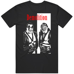Demolition Wrestling Legends Mens Cotton Classic T Shirt