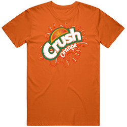 Orange Crush Pop Logo Mens Cotton Classic T Shirt