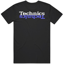 Technics Logo Dj Mens Cotton Classic T Shirt
