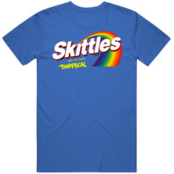 Skittles Tropical Candy Mens Cotton Classic T Shirt