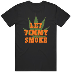 Tim Lincecum Let Timmy Smoke San Fransisco Mens Cotton Classic T Shirt