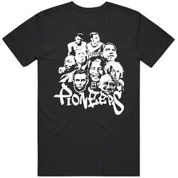 Blake Griffin Los Angeles Clippers Pioneers Contract Signing Tribute  White Mens Cotton Classic T Shirt