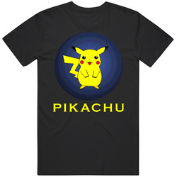 Pokemon Pikachu Anime Mens Cotton Classic T Shirt