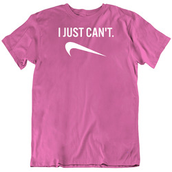 I Just Can't Mens Cotton Classic T Shirt