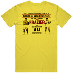 Joe Frazier Vs Muhammad Ali Ii 1974 Mens Cotton Classic T Shirt