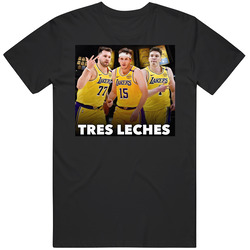 White Boys Lakers Tres Leches Donci Austin Mens Cotton Classic T Shirt