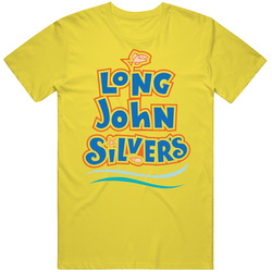 Long John Silvers American Favourite Food Mens Cotton Classic T Shirt