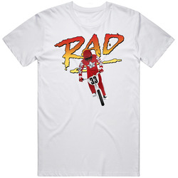 Cru Jones Rad Cool 80s Fan Mens Cotton Classic T Shirt
