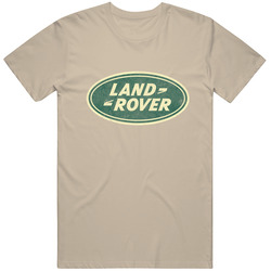 Land Rover, T-shirt, Range Rover, Off Road, 4x4, Suv, Trek, Vintage, Logo Mens Cotton Classic T Shirt