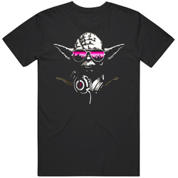 Dj Yoda Star Wars Retro Funny Mens Cotton Classic T Shirt