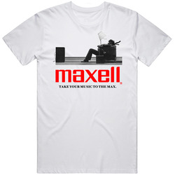 Maxell Casette Tape Blown Away Mens Cotton Classic T Shirt