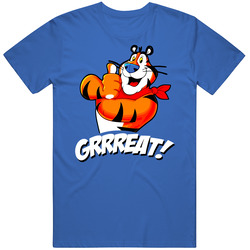 Tony The Tiger Cereal Mascot Retro Mens Cotton Classic T Shirt