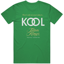 Kool, Cigarettes, T-shirt, Menthol, Tobacco, Lights, Filter Kings, Smoking Mens Cotton Classic T Shirt