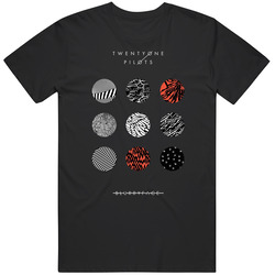 Twenty One Pilots Blurryface Music Fan Mens Cotton Classic T Shirt