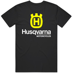 Husqvarna Motorcycles Style Mens Cotton Classic T Shirt